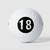 Sport Nummer 18 Golfball (Vorderseite)