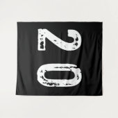 Sport Nummer 20 Wandteppich (Vorderseite (Horizontal))