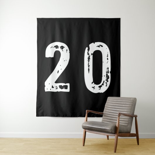 Sport Nummer 20 Wandteppich (Beispiel)