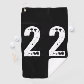 Sport Nummer 22 Golfhandtuch (Insitu)