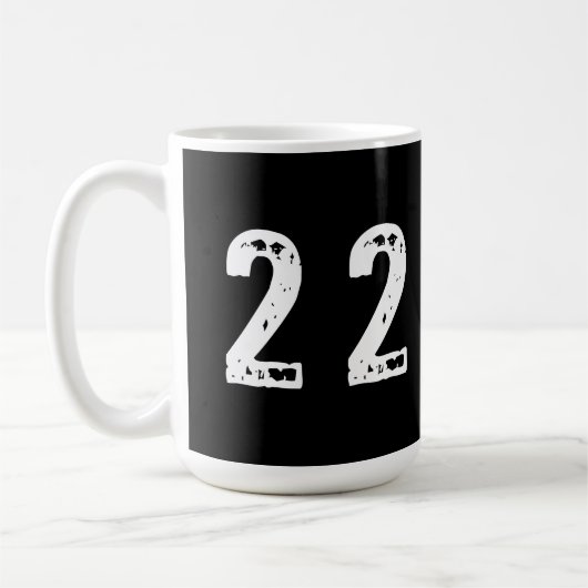 Sport Nummer 22 Kaffeetasse (Links)