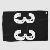 Sport Nummer 33 Golfhandtuch (Horizontal)