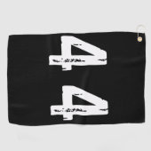 Sport Nummer 44 Golfhandtuch (Horizontal)