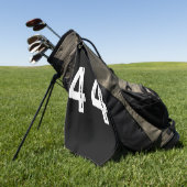 Sport Nummer 44 Golfhandtuch (Gras)