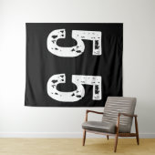 Sport Nummer 55 Wandteppich (Beispiel (Horizontal))