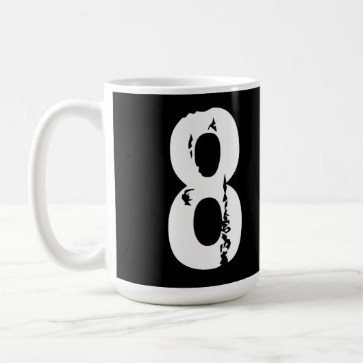 Sport Nummer 8 Kaffeetasse (Links)