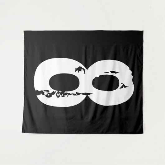 Sport Nummer 8 Wandteppich (Vorderseite (Horizontal))