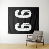Sport Nummer 99 Wandteppich (Beispiel (Horizontal))