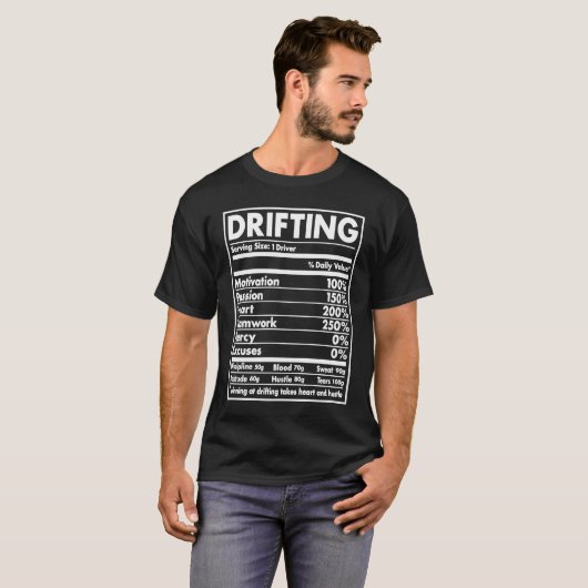 Sport Nutrifting Drifting T-Shirt (Vorne ganz)