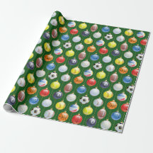 Sport-Ornamente Geschenk Wrap