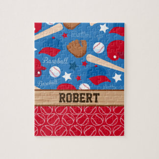 SPORT personifiziert NamensBaseball - Puzzle