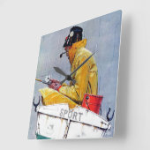 Sport Quadratische Wanduhr (Winkel)