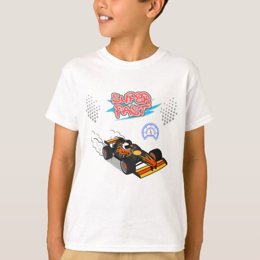 Sport Racing Car Design T-Shirt (Vorderseite)