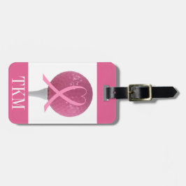 Sport - Rosa Golf Gepäckanhänger