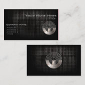 Sport-Schießen; Cool Visitenkarte (Vorne/Hinten)