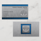 Sport-Schießen; Metall-Blick Visitenkarte (Vorne/Hinten)