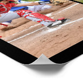 Sport Senior Abschluss 6 FotoCollage Poster (Ecke)