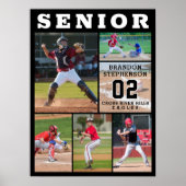 Sport Senior Abschluss 6 FotoCollage Poster (Vorne)