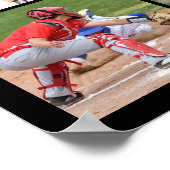 Sport Senior Night 11 Foto Collage Personalisiert Poster (Ecke)