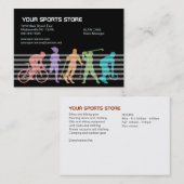Sport-Speicher-Visitenkarte Visitenkarte (Vorne/Hinten)