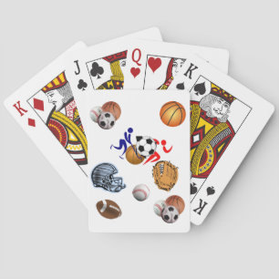 Sport Spielkarten Deck