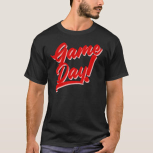 Sport-Spieltag Cooles Vintage T-Shirt