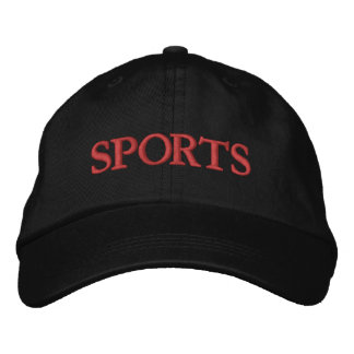 Sport-Stickerei-Mütze, Geschenk für Sportliebhaber Bestickte Baseballkappe