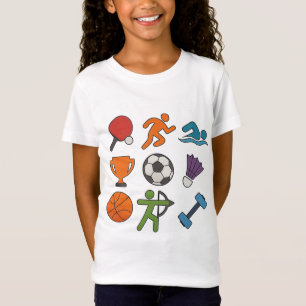 Sport Style Grafik T-Shirt – Athletisches Design