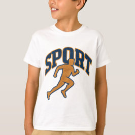 Sport Style Graphic Tee