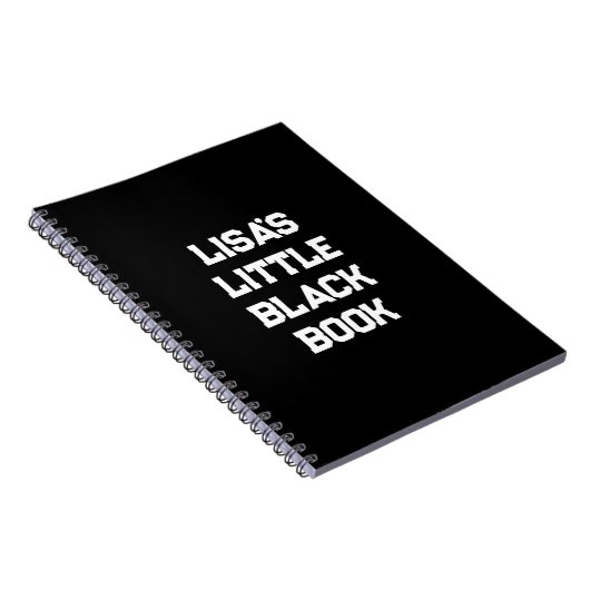 Sport Style Little Black Book Blank Notebook Notizblock (Rechte Seite)