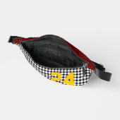 Sport TEAM Farben Checkerboard Spaß Bauchtasche (Offen)