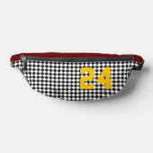 Sport TEAM Farben Checkerboard Spaß Bauchtasche (Ablage )