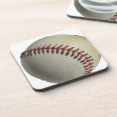 Sport-Team-Spielball-Baseball-Feld-Zug-Kunst Untersetzer (Linke Seite)