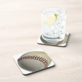 Sport-Team-Spielball-Baseball-Feld-Zug-Kunst Untersetzer (Rechte Seite)