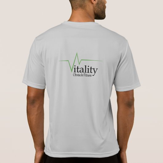 SPORT TEK IST EIN STÄRKERER MENSCH T-Shirt (Rückseite)