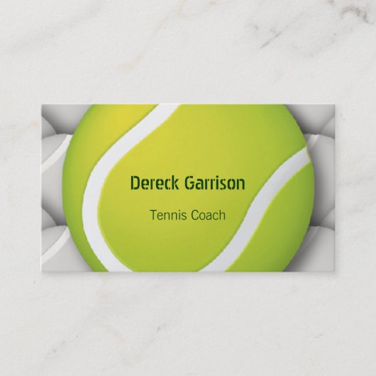 Sport Tenis Zug-| Visitenkarte (Vorderseite)