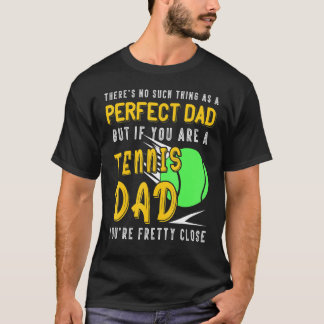 Sport Tennis Fans Vatertag Design Tennis Vater 1 T-Shirt