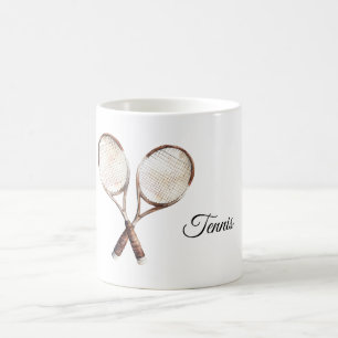 Sport Tennis-Schläger Kaffeetasse