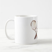 Sport Tennis-Schläger Kaffeetasse (Links)