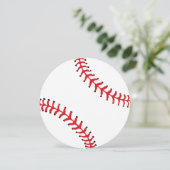 Sport-Thema-Baseball-Party Einladung (Stehend Vorderseite)