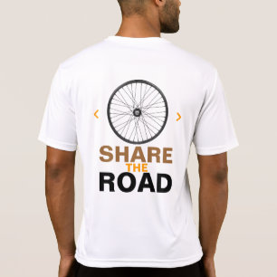 Sport+Thema Respekt Radfahrer T-Shirt