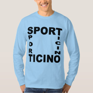 SPORT TICINO SCHWEIZ BASISCHES NACHTSHIRT T-Shirt
