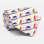 SPORT TIE~ Triathlete ~ SCHWIMMEN-LAUFzyklus Krawatte (Gerollt)