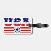 Sport U.S.A SOCCER Gepäckanhänger (Rückseite horizontal)
