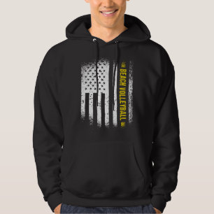 Sport Us Flag Beachvolleyball 1 Hoodie