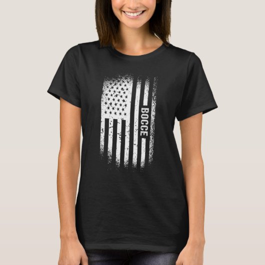 Sport Us Flag Bocce_4 T-Shirt (Vorderseite)