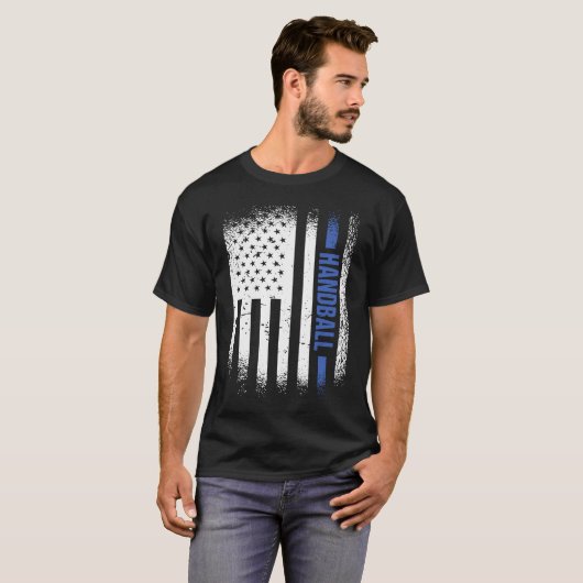 Sport Us Flag Handball 5 T-Shirt (Vorne ganz)