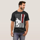 Sport Us Flag Softball T-Shirt (Vorne ganz)