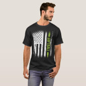 Sport Us Flag Softball T-Shirt (Vorne ganz)