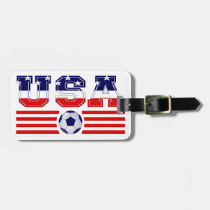 Sport USA FUSSBALL Gepäckanhänger